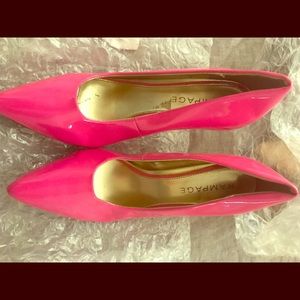 Hot Pink Rampage Stilettos
