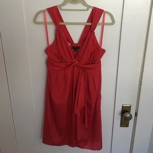 Banana Republic coral/red dress in size 6.