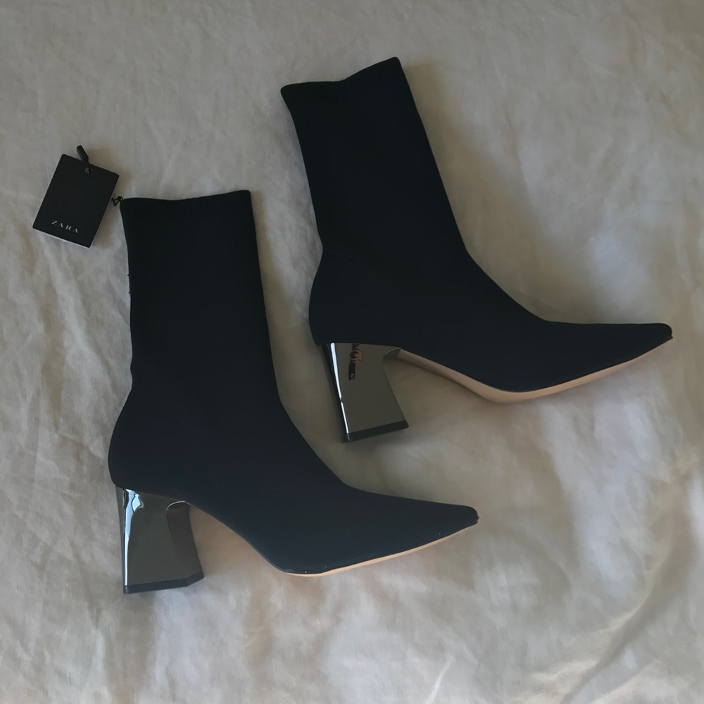 Zara Sock Booties