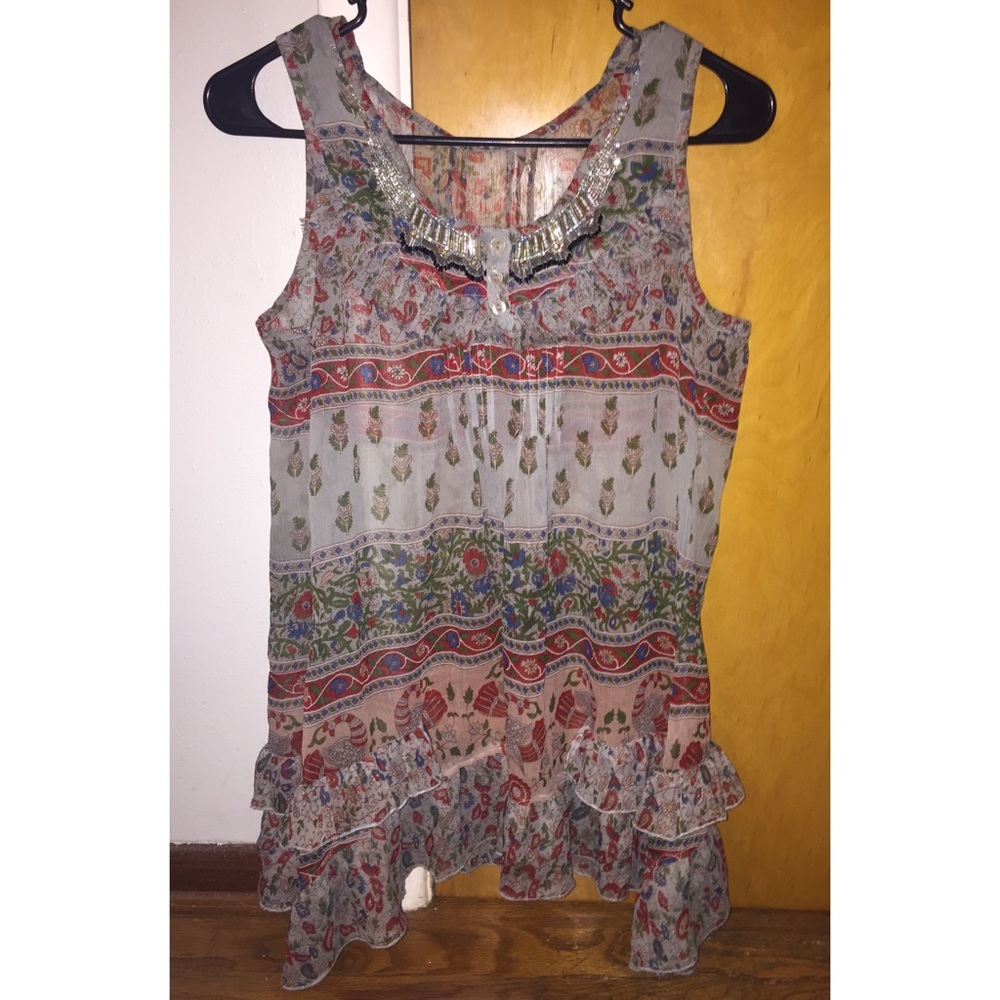 Boho Sheer Tank