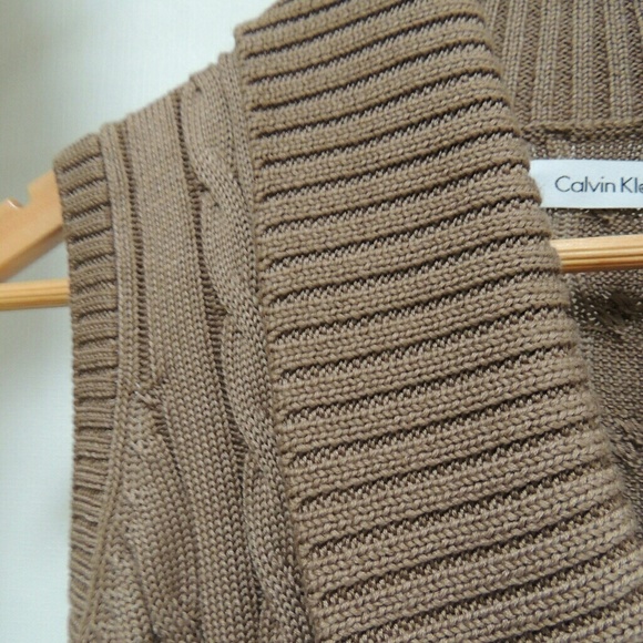 Calvin Klein sleeveless sweater dress - Picture 4 of 5