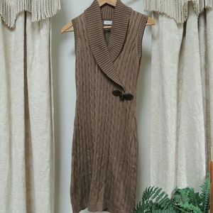 Calvin Klein sleeveless sweater dress