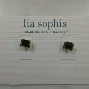 NWT Lia Sophia January birthstone earrings