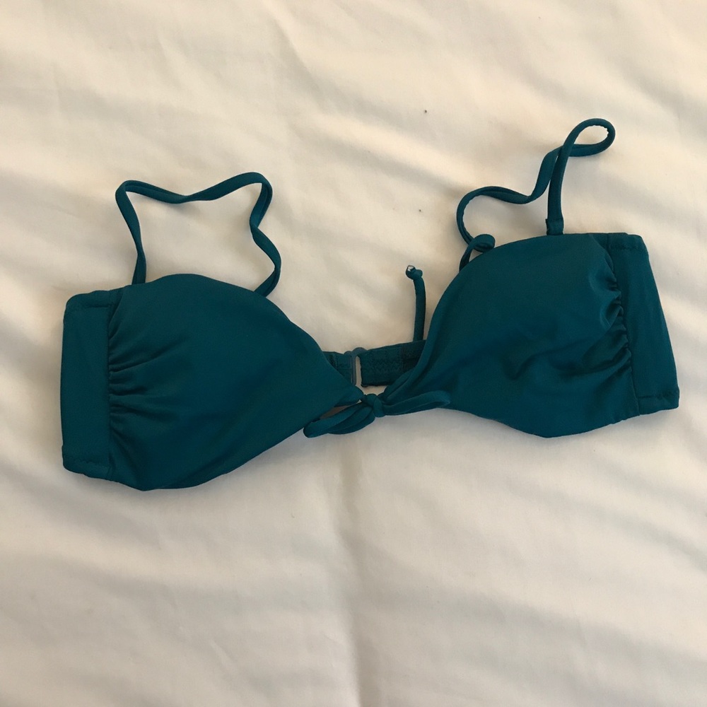 JCrew Bikini Top, Turquoise size M