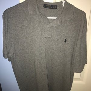 Gray Polo Shirt