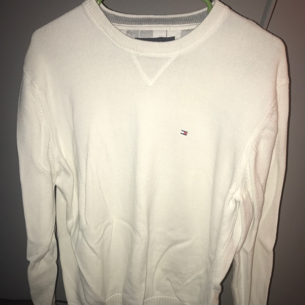 White Tommy Hilfiger Sweater