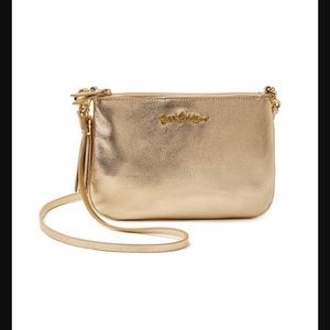 Lilly Pulitzer Cruisin Crossbody in Gold Metallic