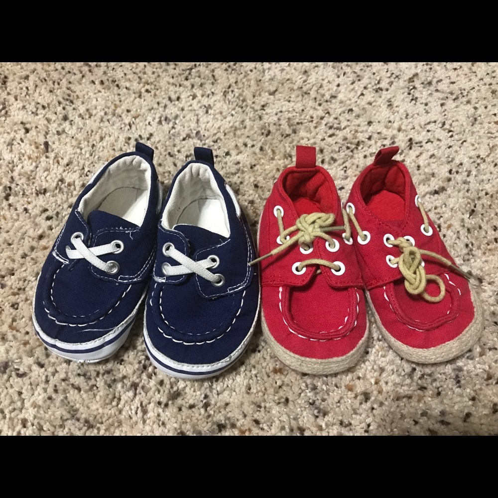 Red &Blue Crib shoes
