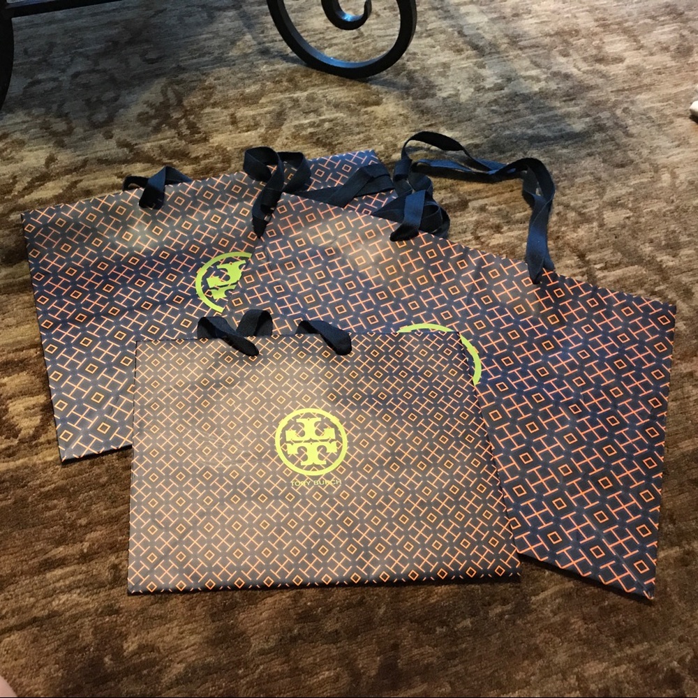 Tori Burch shopping bags