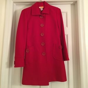 Red Peacoat