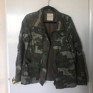 Camo utility jacket