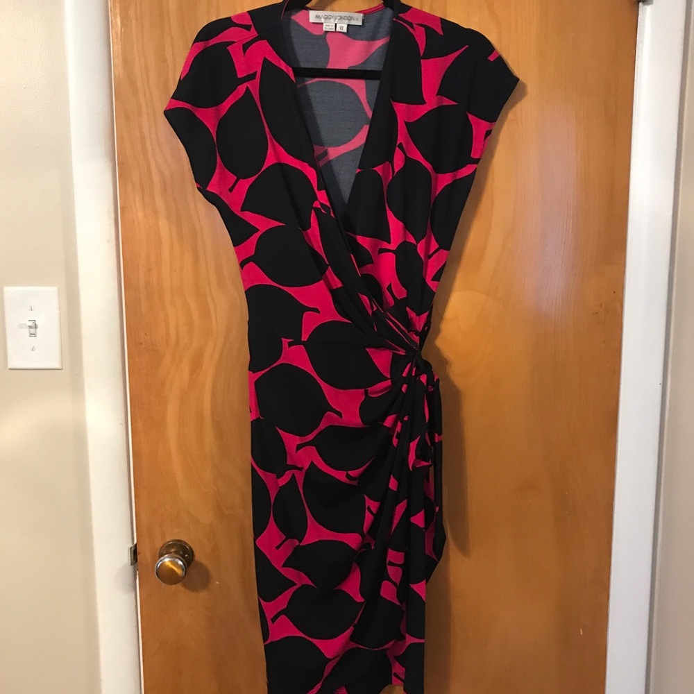 Like new Maggy London wrap dress