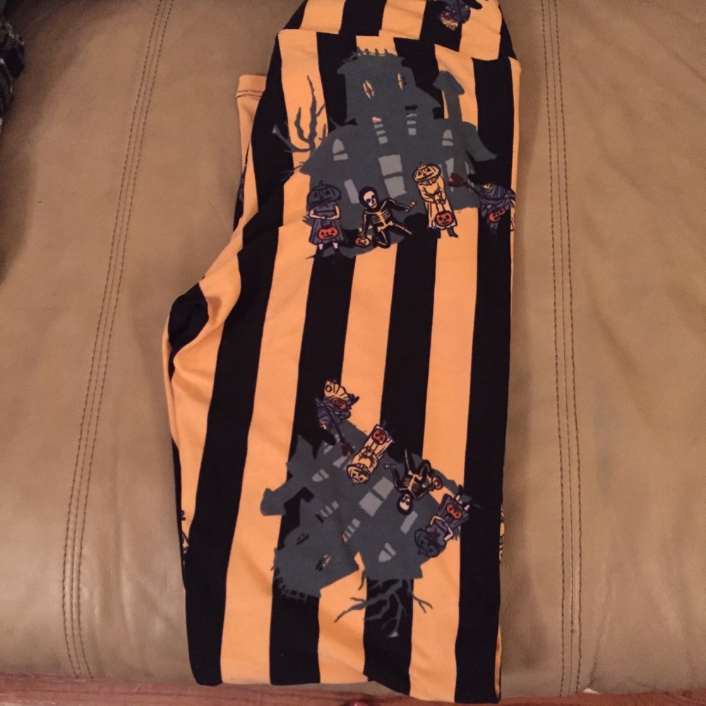 LuLaRoe OS Halloween 2017 Leggings NWT