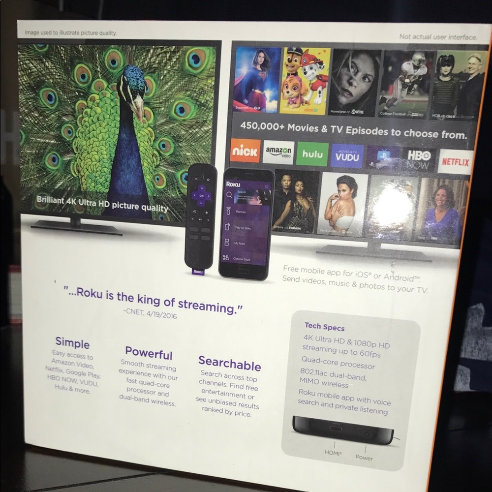 BRAND NEW Roku Premiere. Never opened.
