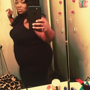 Black body Con Dress