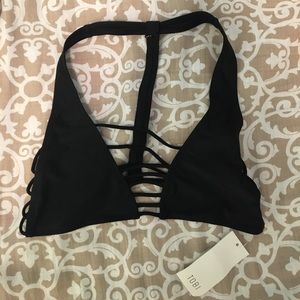 Tobi black bikini top