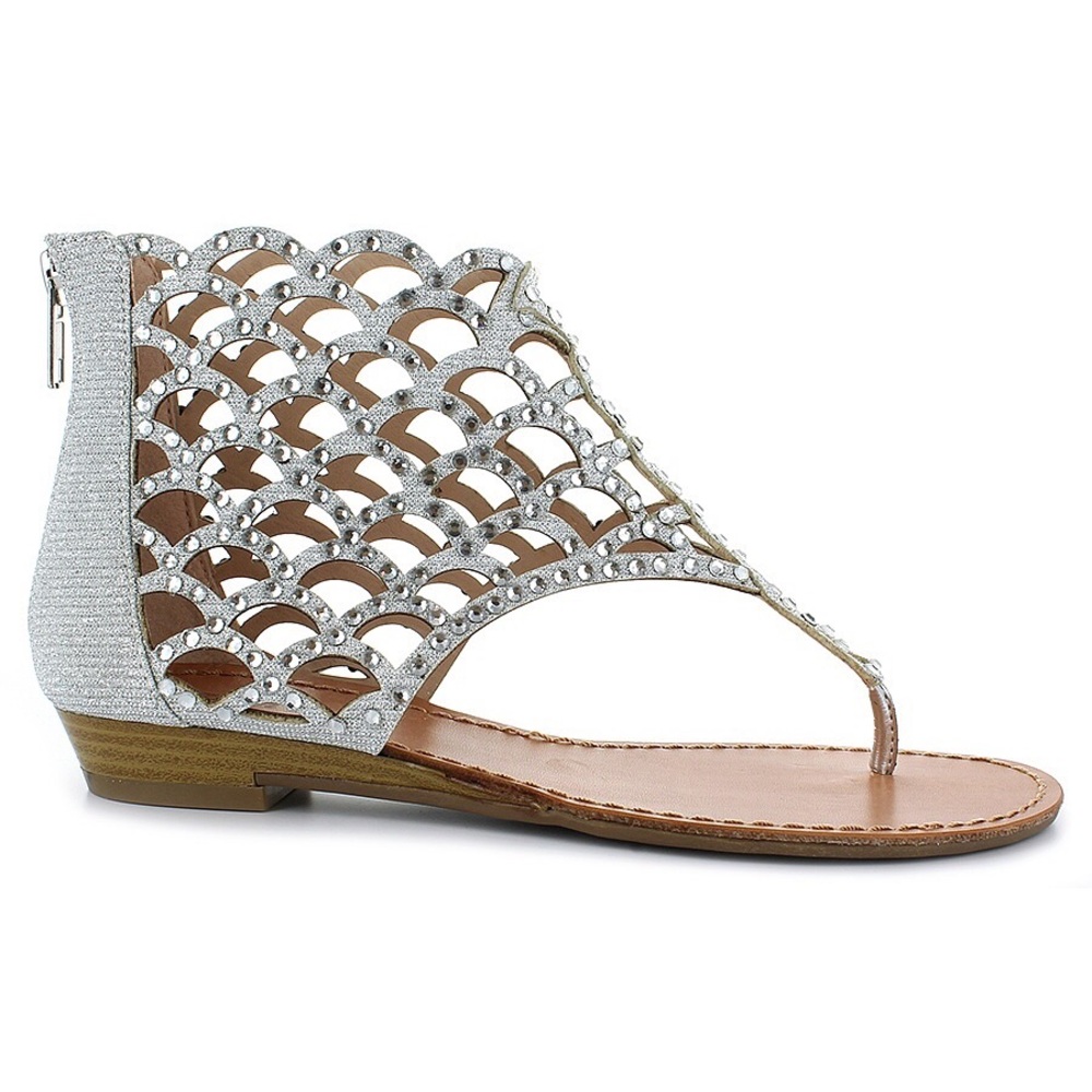 Zigi soho silver sandals