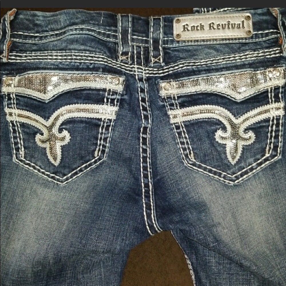 Rock revival skinny jeans