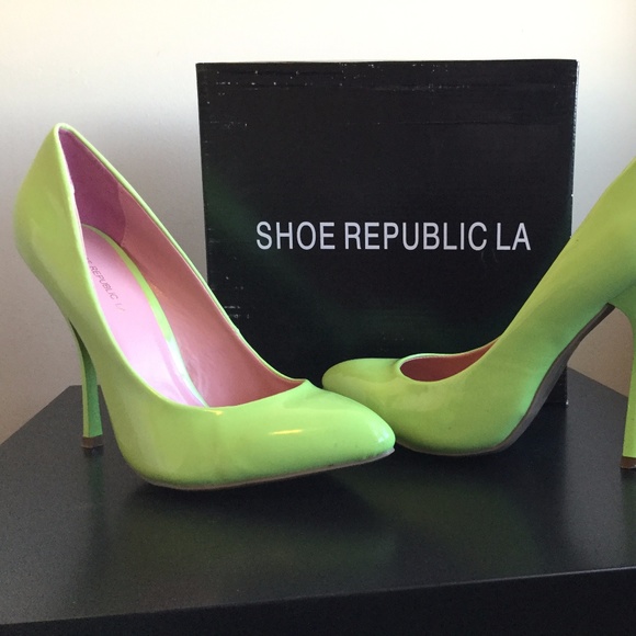 Shoe Republic LA Studded Corset Lace-Up Stiletto Heel