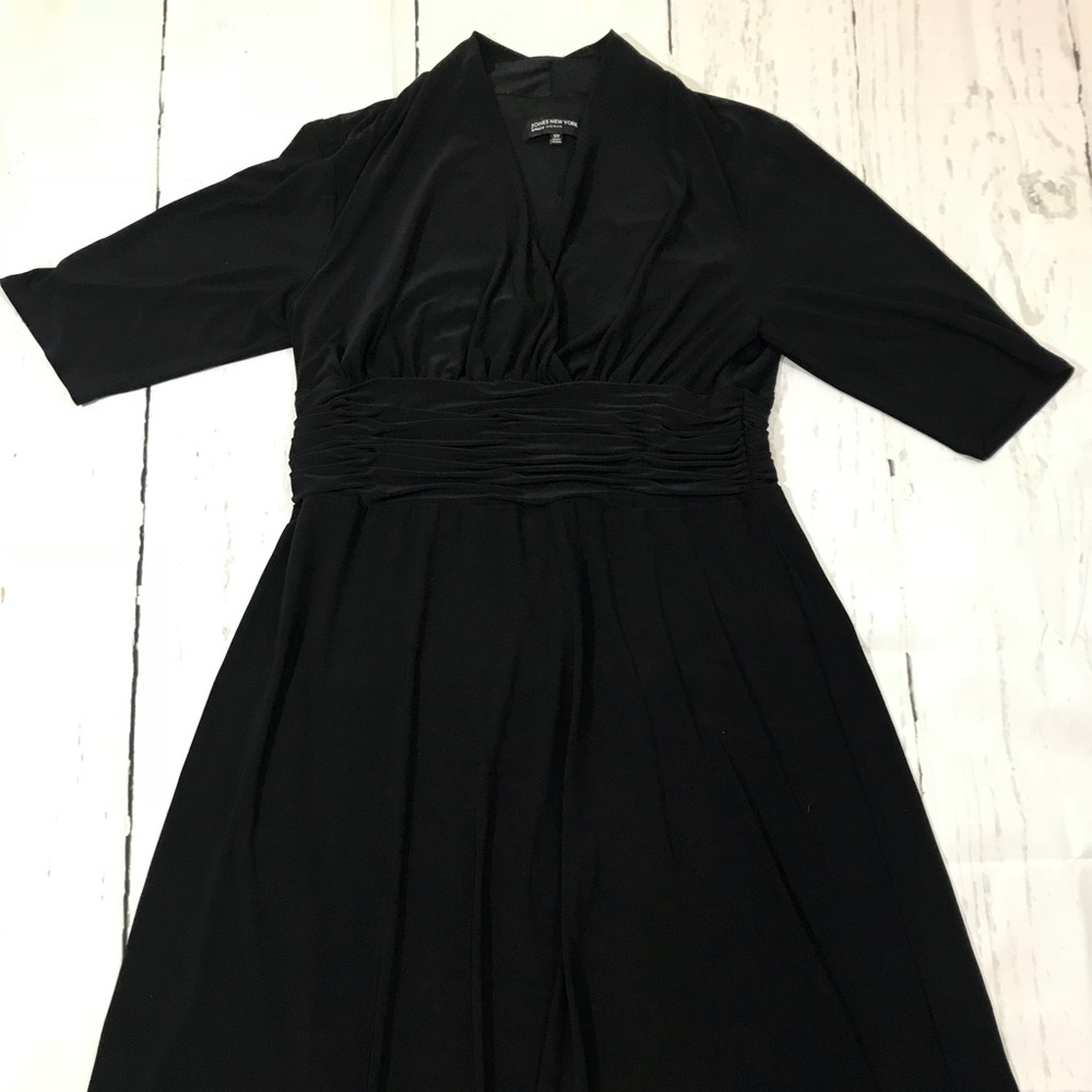 Jones New York Black stretch Dress plus size 16w