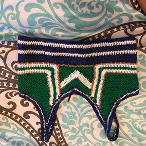 Topshop knit crop top