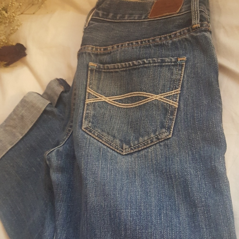 Capri A&F jeans