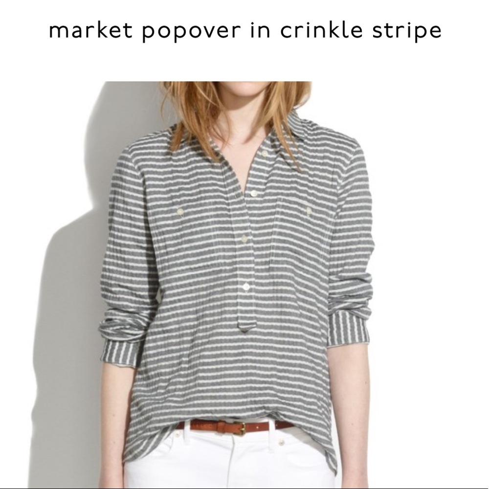 Madewell striped shirt