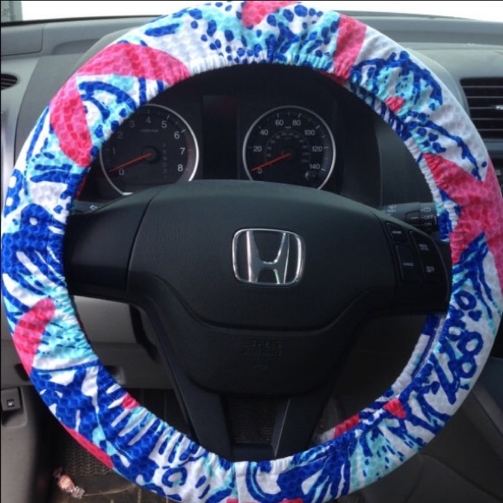 Lilly Pulitzer Steeringwheel Cover She She Shells