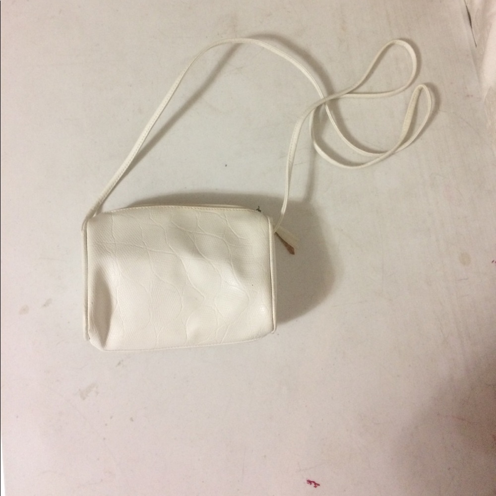 Faux snake skin purse