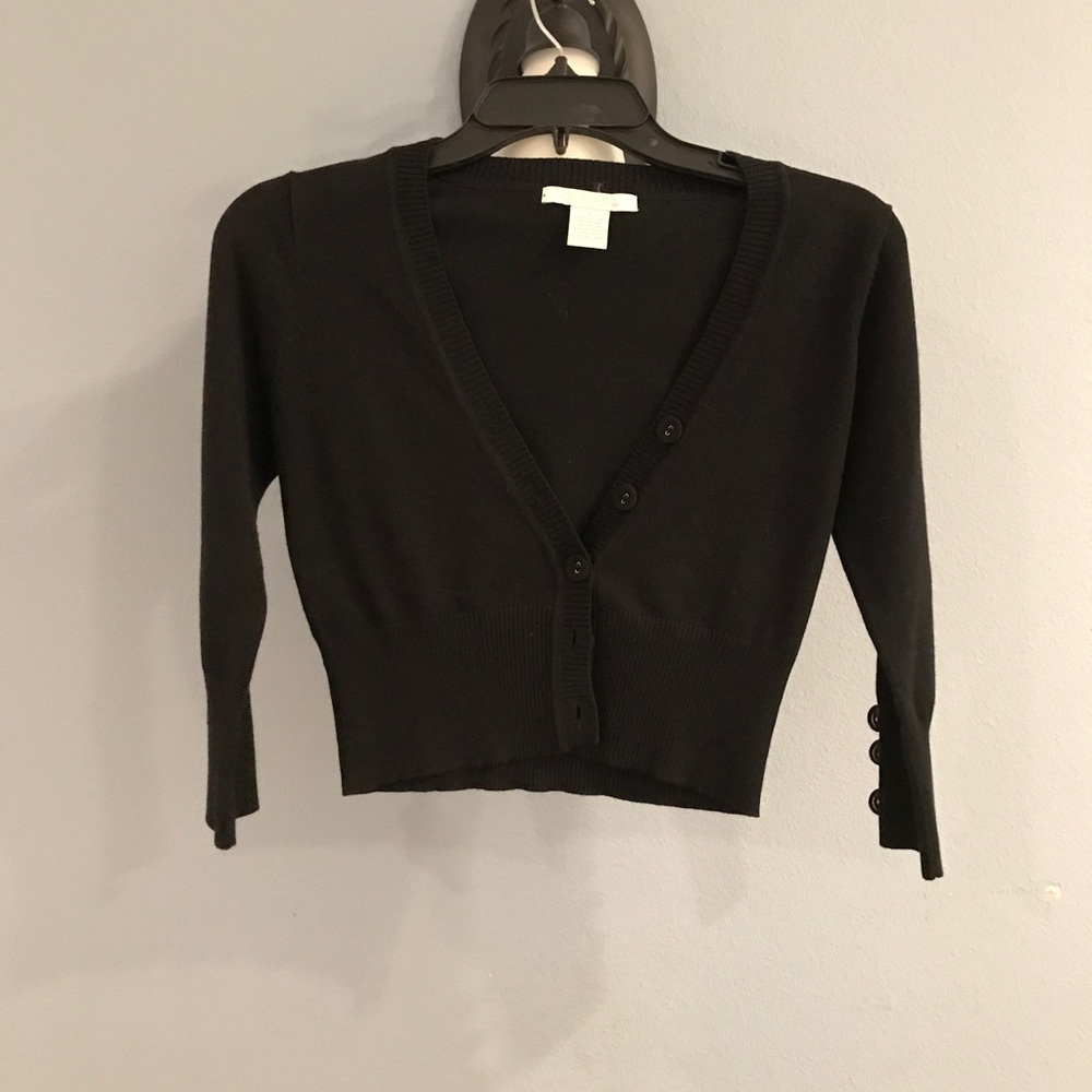 Black Charlotte Russe shrug