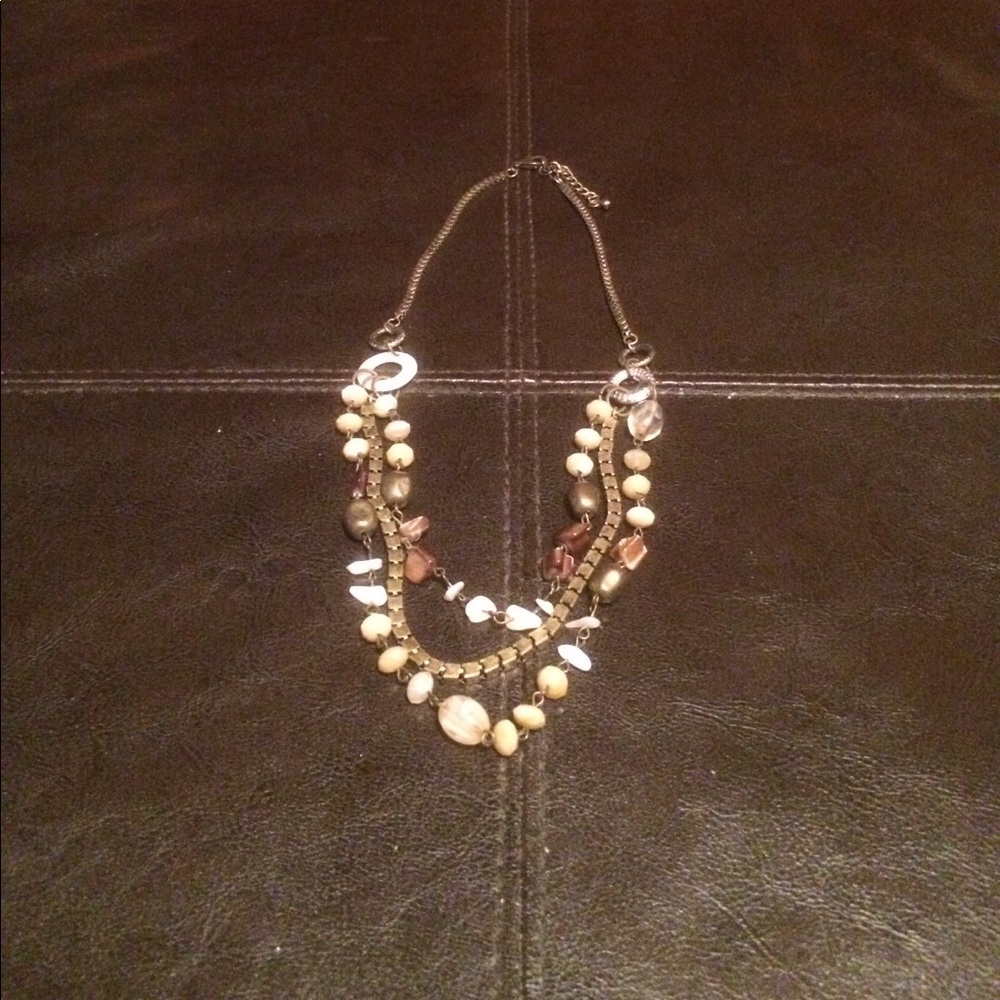Multi-strand, Gold-toned, Necklace!