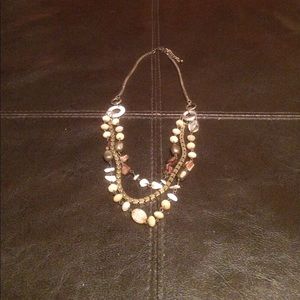 Multi-strand, Gold-toned, Necklace!