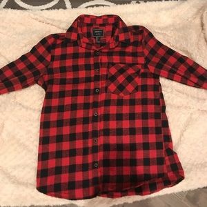 Plaid Flannel Shirt