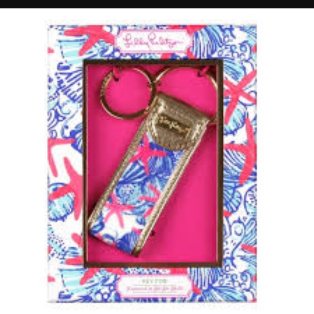 Lilly Pulitzer Key Fob in She She Shell