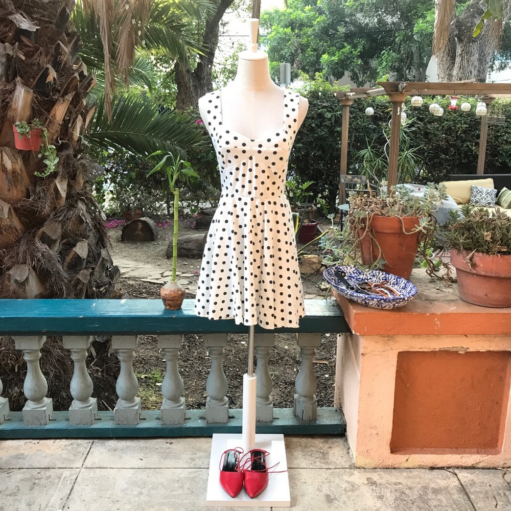 🍭 Any three for 20 Vintage polka dots dress