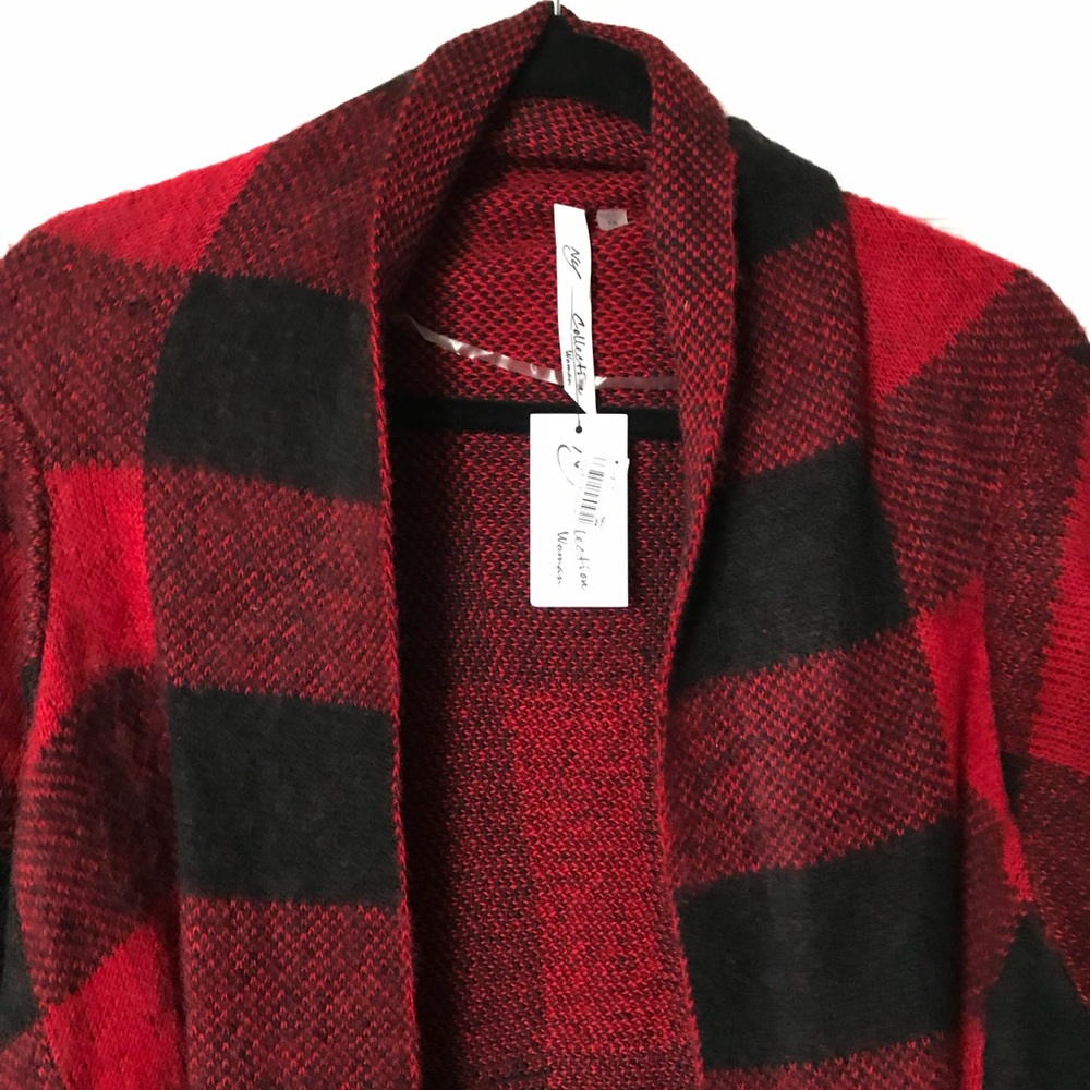 Plus Size Comfy Plaid Fall Sweater!