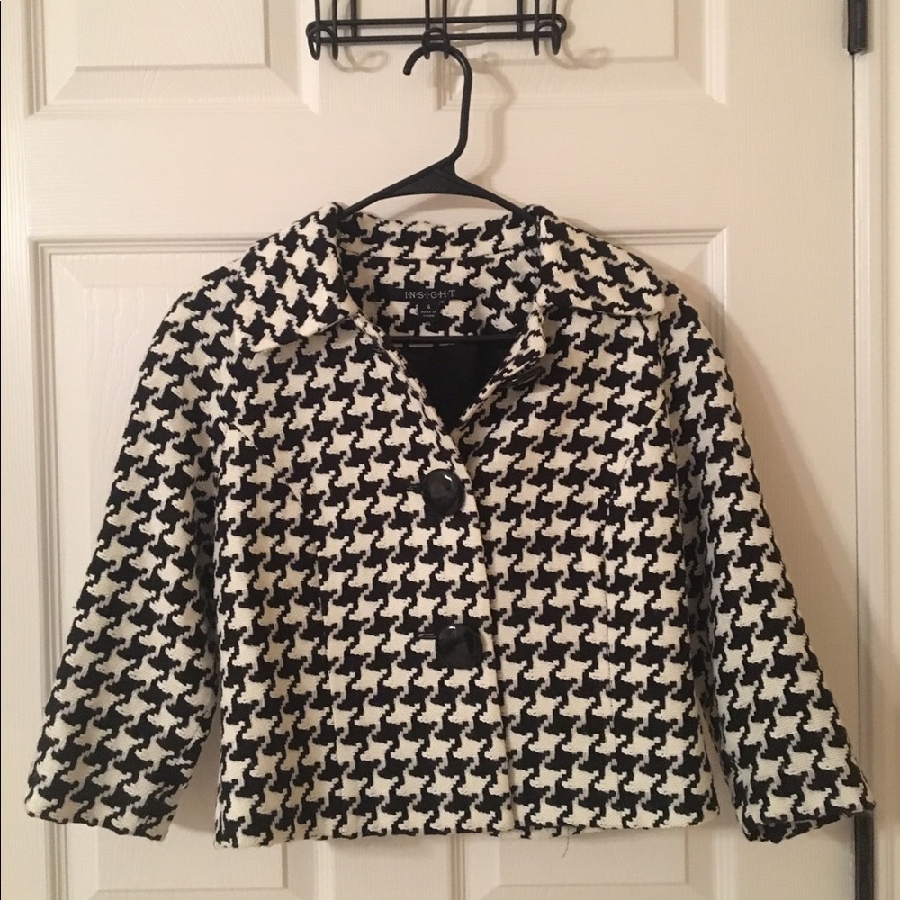 Tweed Black & White Jacket