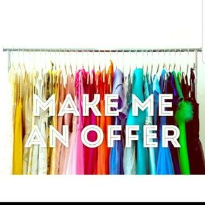 Feel free to make reasonable offers...