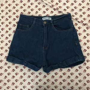knockoff aa denim shorts size 27