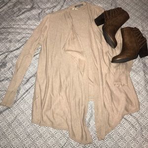Open front cardigan
