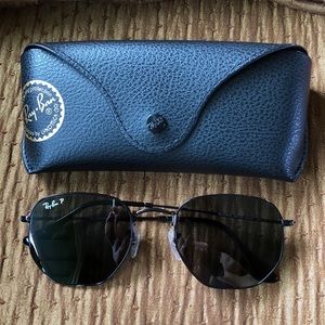 LAST DAY✨ Ray-Ban POLARIZED Hexagonal Flat Lenses