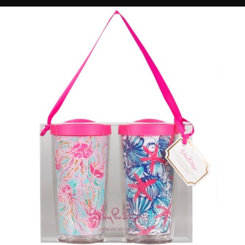 Lilly Pulitzer Tumbler in She She Shell