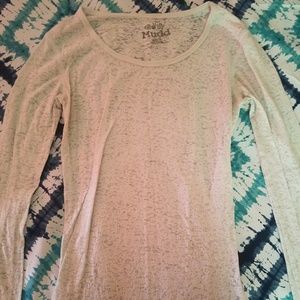 A white Mudd shirt