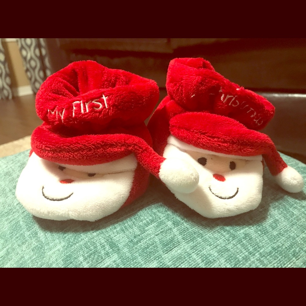 My first christmas Booties