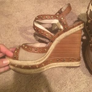 Michael Michael Kors Studded Wedges