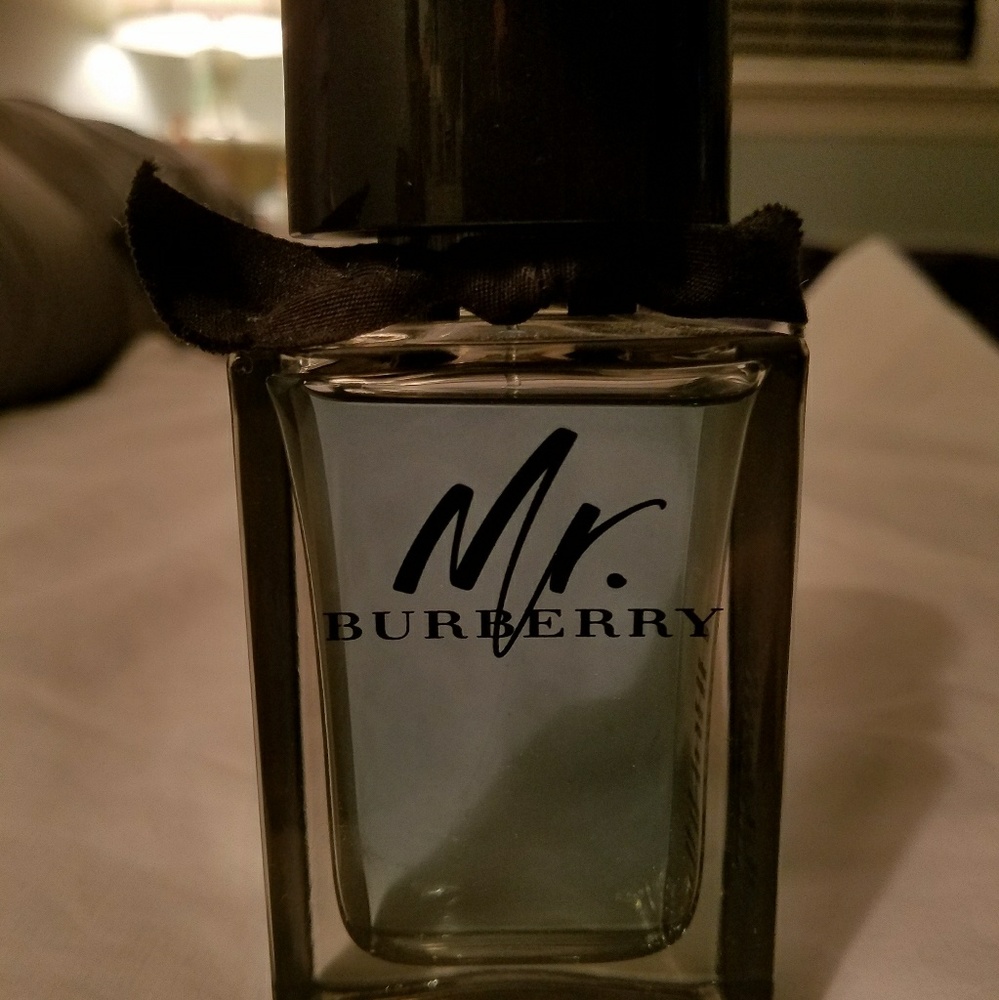 Mr. Burberry Cologne (used twice)