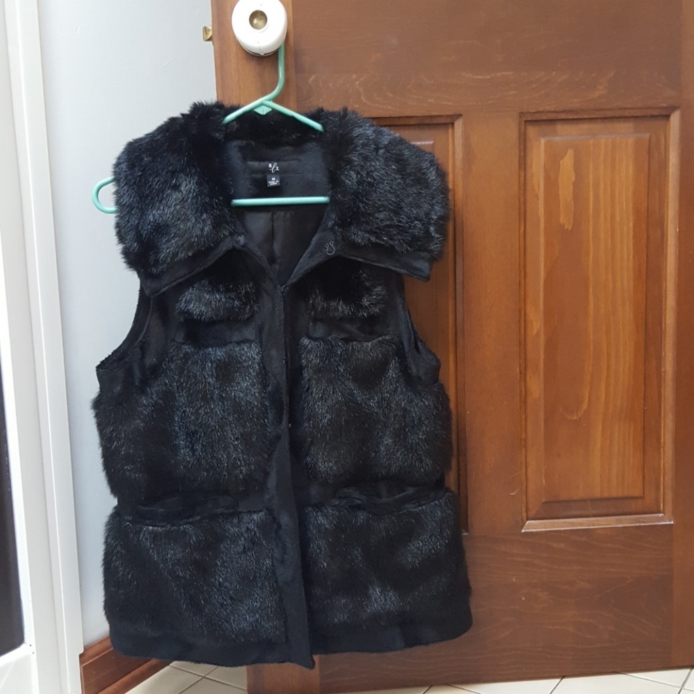 Luxe Rachel Zoe Faux Fur Vest