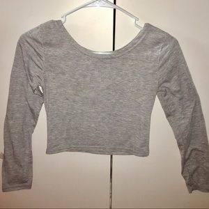 Women Long Sleeve Croptop