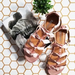 Report Lizabeth Pink Bow Dress Sandal Sz 7.5 [SOLD]