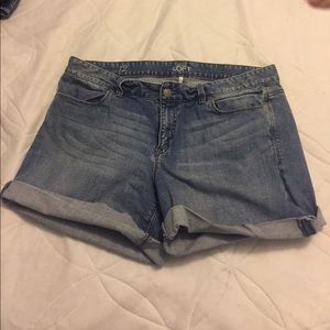 Denim shorts!